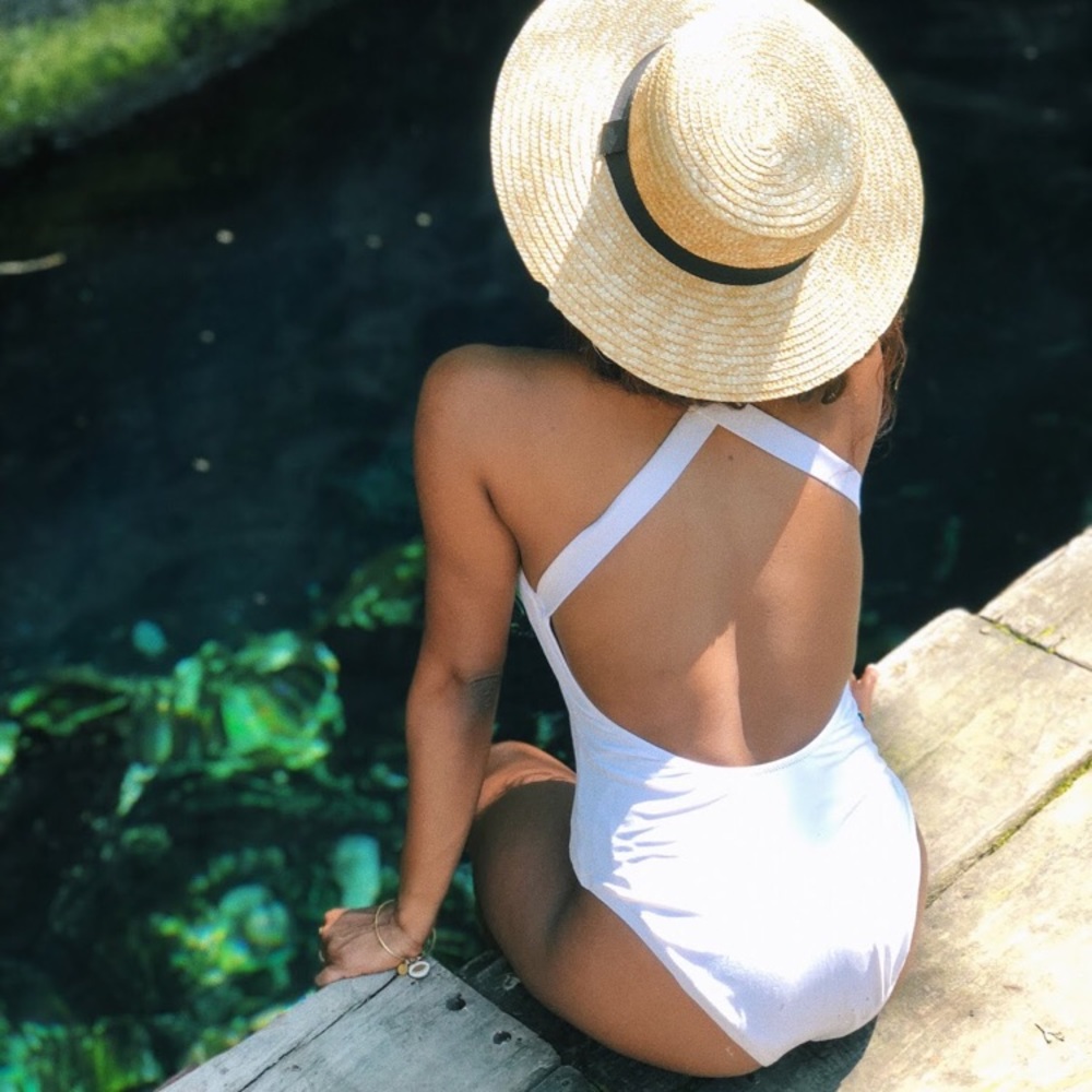 white Andie Tulum Swimsuit